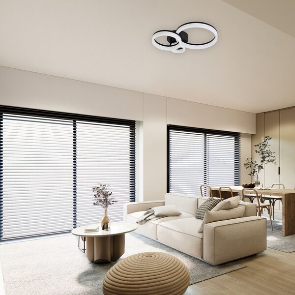 Rabalux Amilia lampă de tavan 3x24 W alb-negru 71385
