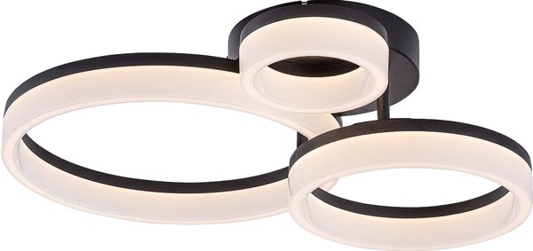 Rabalux Amilia lampă de tavan 3x24 W alb-negru 71385