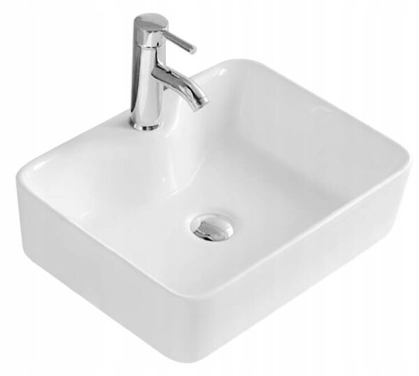 Lavoar Kelly alb ceramica sanitara – 49 cm