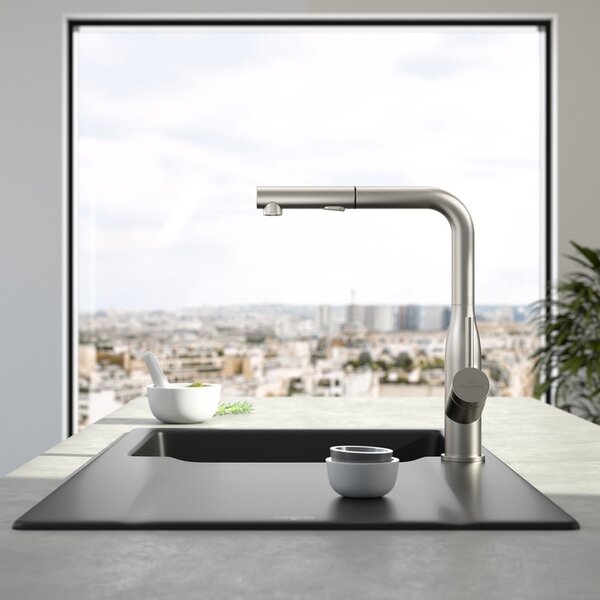 Villeroy & Boch Subway Style baterie bucătărie pe picior oţel inoxidabil 928500LC