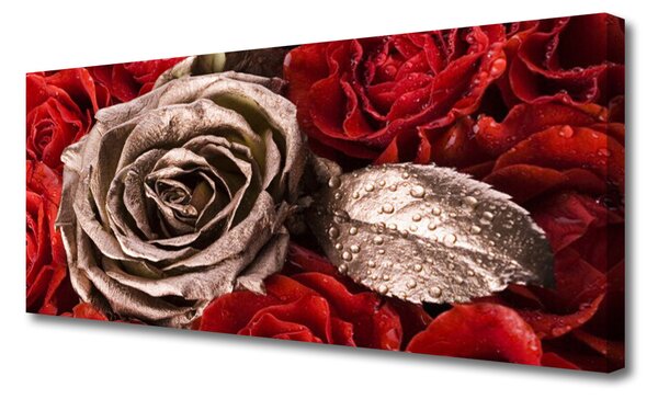 Tablou pe panza canvas Trandafiri Floral Red