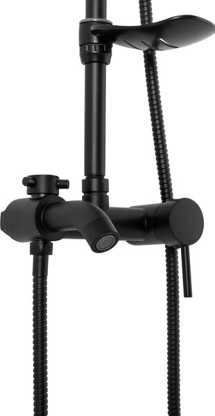 Coloana de dus negru LUIS Black