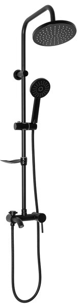 Coloana de dus negru LUIS Black