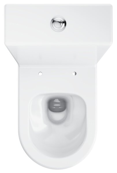 Ravak Optima wc compact cu capac soft-close alb X01870
