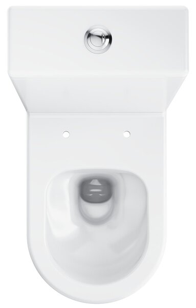 Ravak Elegant wc compact cu capac soft-close alb X01872