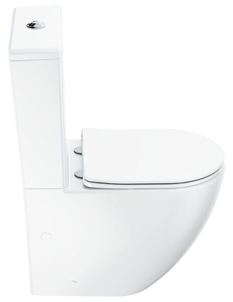 Ravak Optima wc compact cu capac soft-close alb X01870