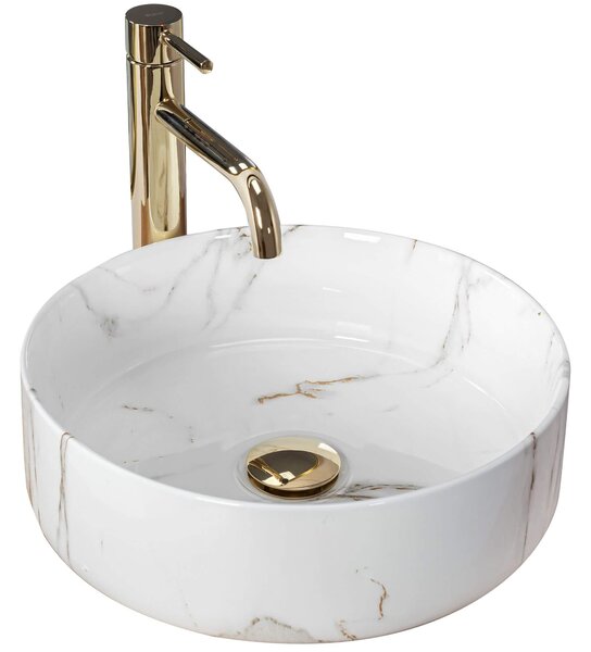 Lavoar Sami Aiax marmura ceramica sanitara - 36,5 cm