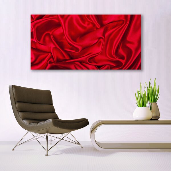 Tablou pe sticla Cashmere Art Red