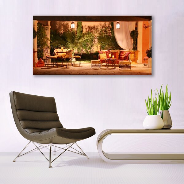 Tablou pe panza canvas Restaurant Arhitectura Multi