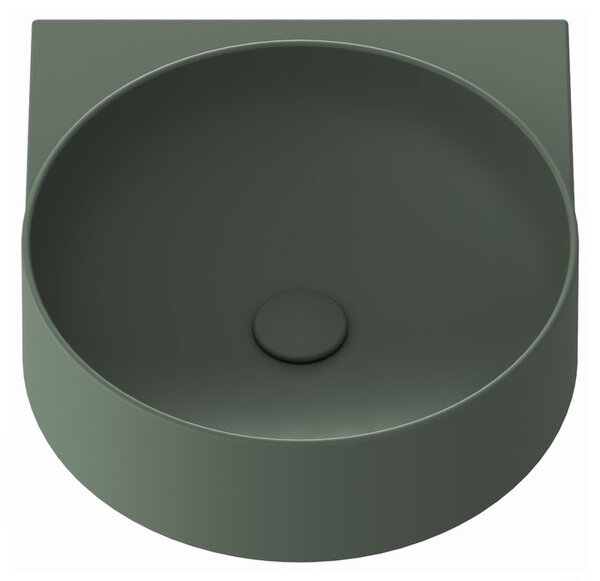 Ravak Yard lavoar 50x40.5 cm semicircular clasică mat XJX08240000