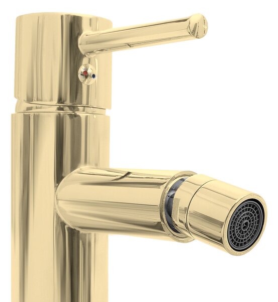 Baterie pentru bideu Rea Tess Auriu Lucios Gold