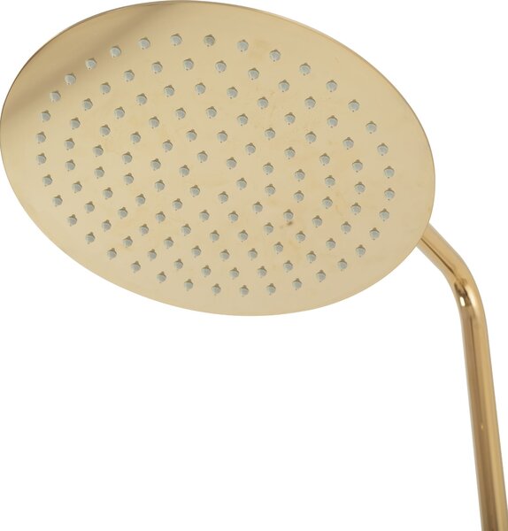 Set de dus cu termostat Lungo Gold Auriu