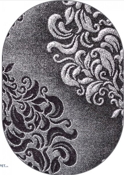 Model Mira 24031 619, Covor Oval, Gri 50x80