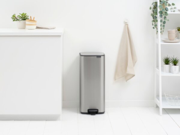 Brabantia Bo recipient pentru resturi 30 l oţel 238147
