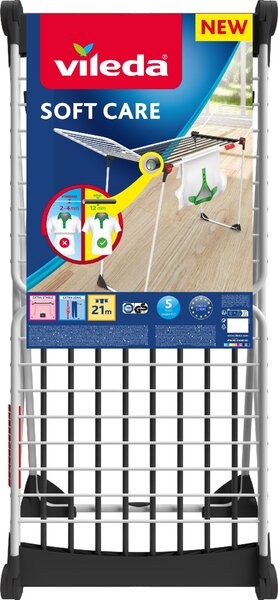 Vileda Soft Care uscător de rufe stativă 170775