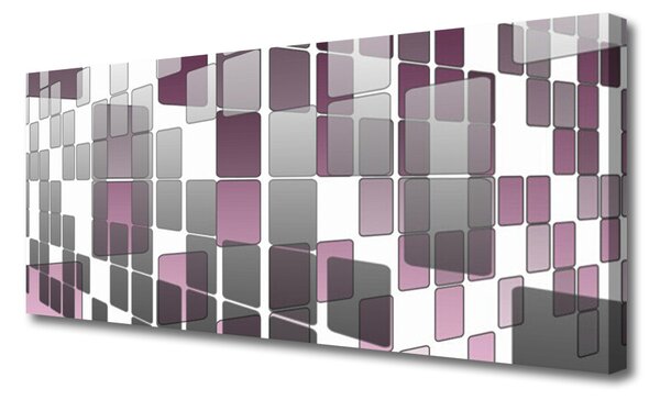Tablou pe panza canvas Abstract Art Gri Alb Brun