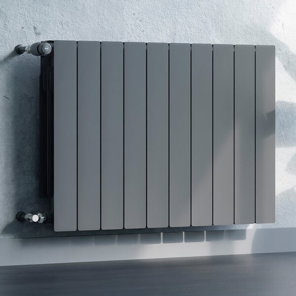 KFA Armatura ADR calorifer de cameră 67.2x80.5 cm podłączenie lateral grafit 764-100-61