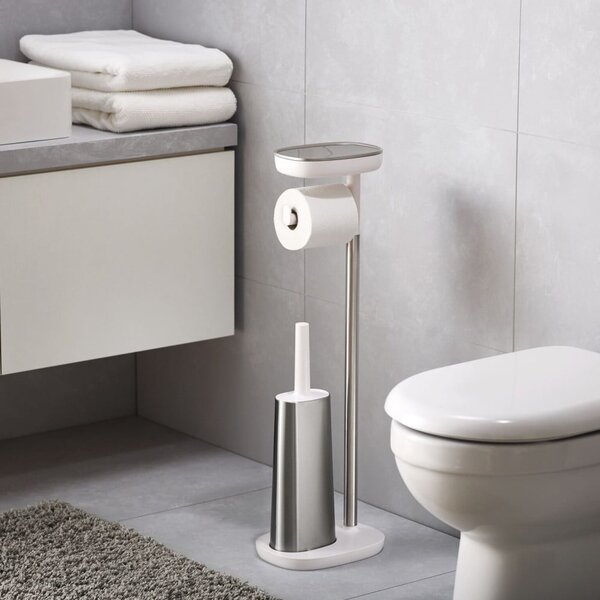 Suport pentru perie WC și hârtie igienică Joseph Joseph EasyStore