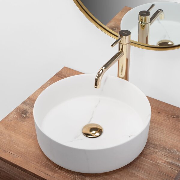 Lavoar pentru blat Rea Sami Marble Mat