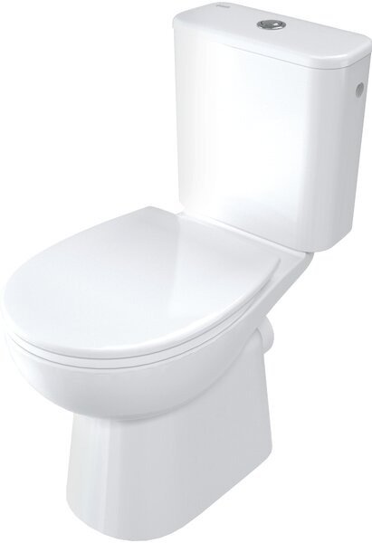 Deante Funkia Evo wc compact cu capac soft-close alb CDFD_6RPS