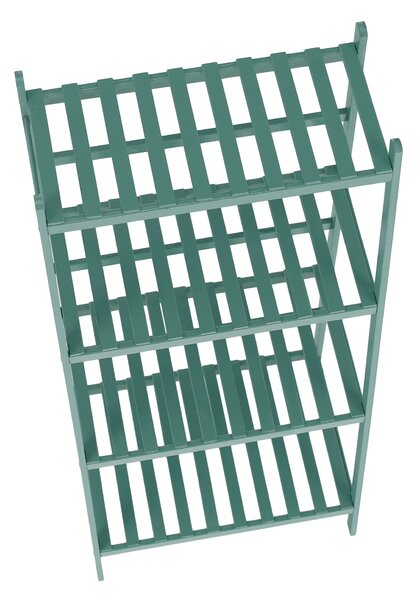 KONDELA Raft pliant, verde mentol, NEPEL TIP 4 + cadou