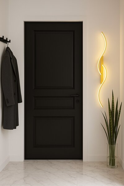 Abigali Persi lampă de perete 1x16 W auriu KSPER-Z