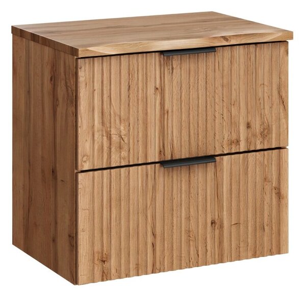 Set dulap Comad Adel Oak ADEL OAK 82-60-B-2S, blat Comad Nature Wotan NATURE WOTAN 89-60-46 M