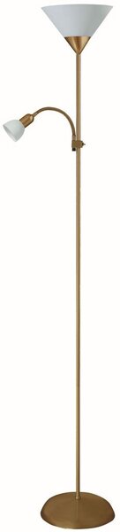 Rabalux Action lampă de podea 2x100 W alb-maro 4065
