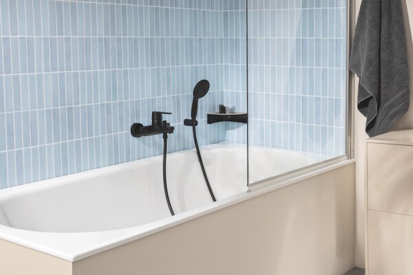 Grohe Get baterie cadă-duș perete negru 328872430