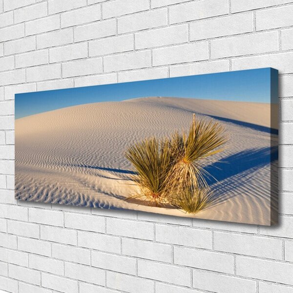 Tablou pe panza canvas Desert Peisaj Brun Verde