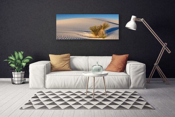 Tablou pe panza canvas Desert Peisaj Brun Verde
