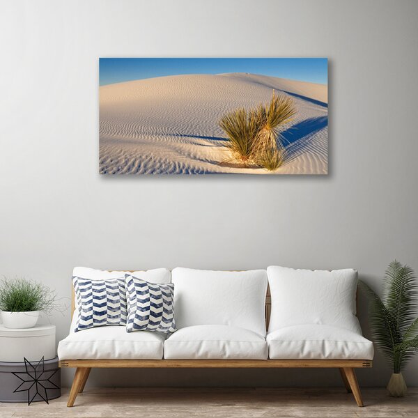 Tablou pe panza canvas Desert Peisaj Brun Verde
