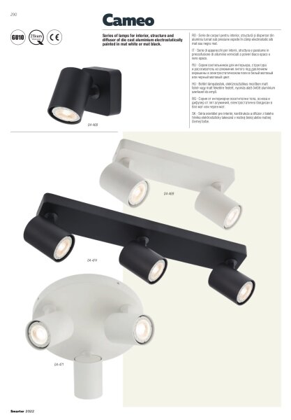 Redo CAMEO 04-473 - Spot 3xGU10/35W/230V alb