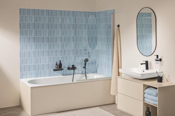 Grohe Get baterie cadă-duș perete negru 328872430