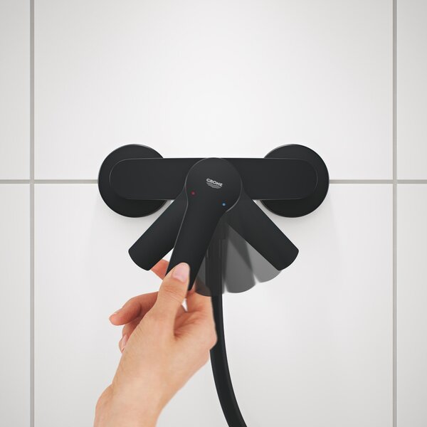 Grohe Get baterie de duș perete negru 328882430