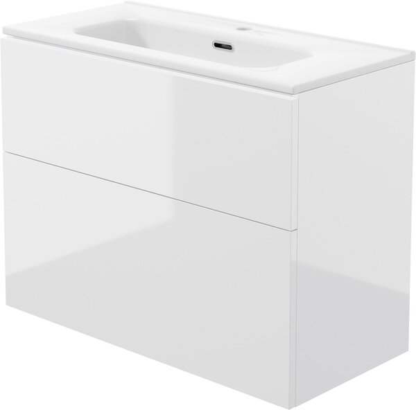 Deante Prizma lavoar cu dulap 80 cm alb ST6U8U6U8M