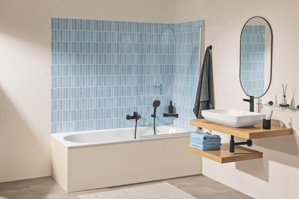 Grohe Start Edge baterie de duș perete negru 241982431