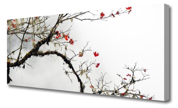 Tablou pe panza canvas Filiala Natura Brown Orange