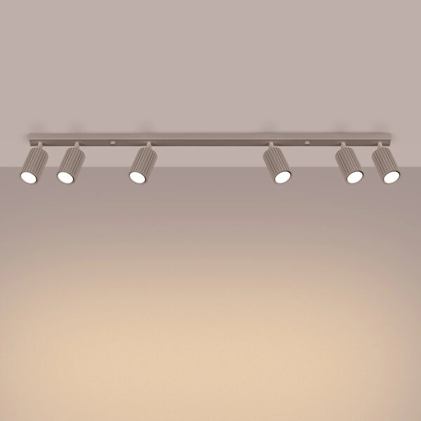 Sollux Lighting Karbon lampă de tavan 6x10 W SL.1766