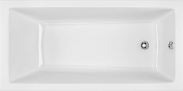 Excellent Wave cada dreptunghiulară 150x70 cm alb WAEX.WAV15WH