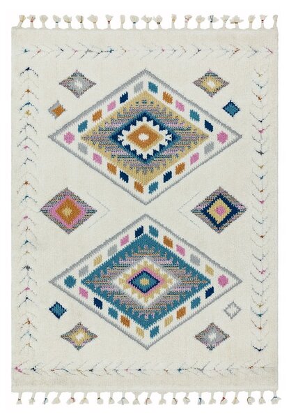 Covor Asiatic Carpets Rhombus, 80 x 150 cm, bej