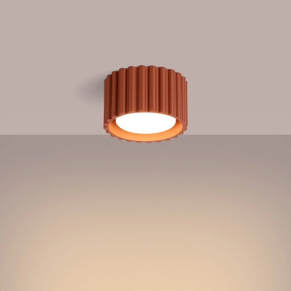 Sollux Lighting Aura lampă de tavan 1x10 W roșu SL.1802