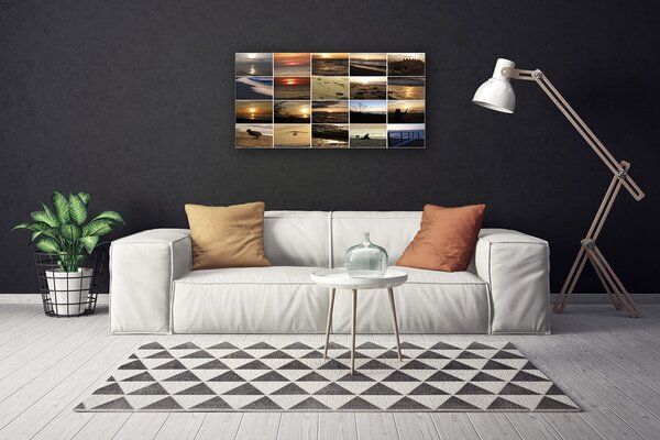 Tablou pe panza canvas Marea Peisaj Multi