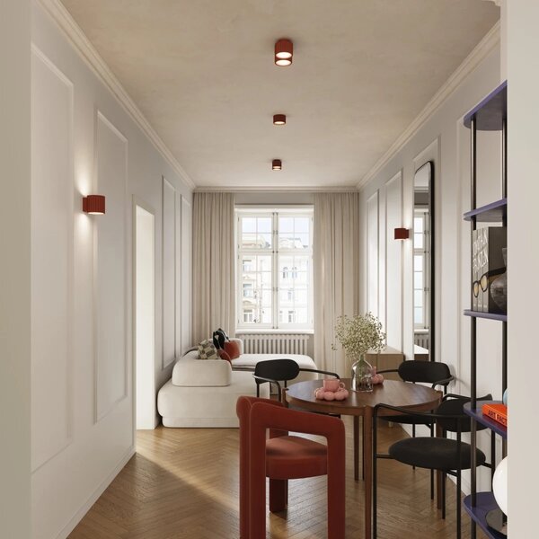 Sollux Lighting Aura lampă de tavan 1x10 W roșu SL.1802