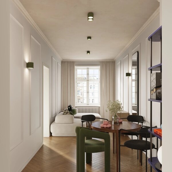 Sollux Lighting Aura lampă de tavan 2x10 W verde SL.1798