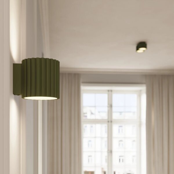 Sollux Lighting Aura lampă de tavan 2x10 W verde SL.1798