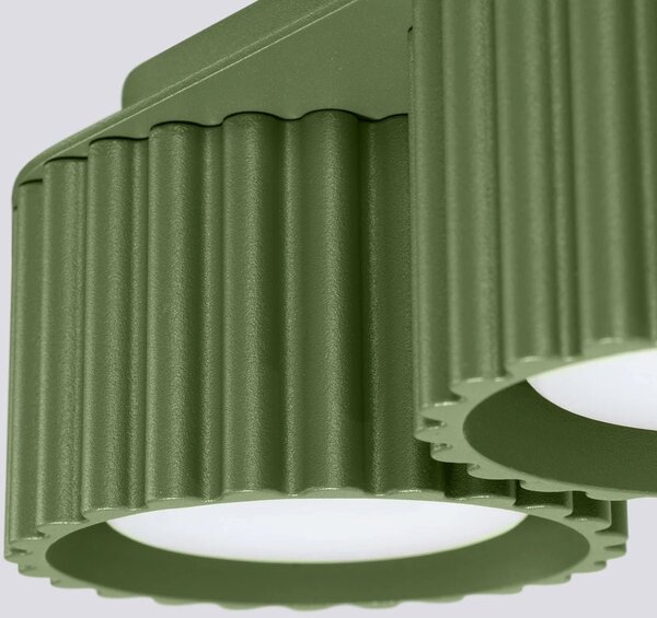 Sollux Lighting Aura lampă de tavan 2x10 W verde SL.1798