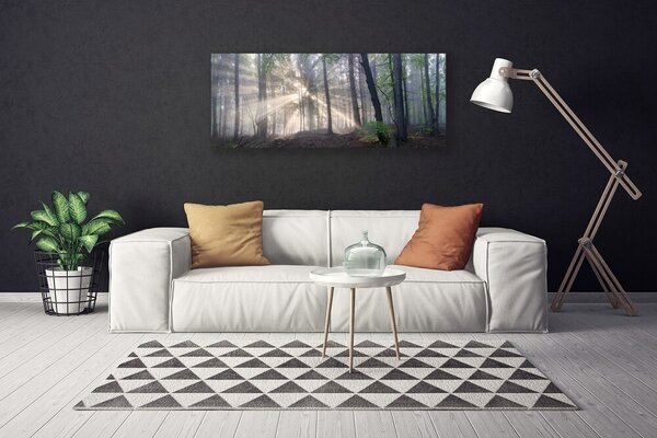 Tablou pe panza canvas Natural Pădurea Verde Maro