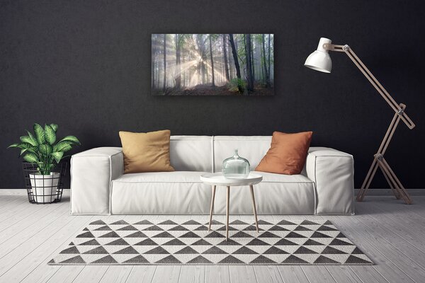 Tablou pe panza canvas Natural Pădurea Verde Maro
