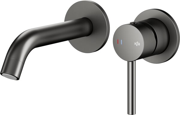 KFA Armatura Moza Gun Metal Grey baterie lavoar ascuns grafit 5039-810-61